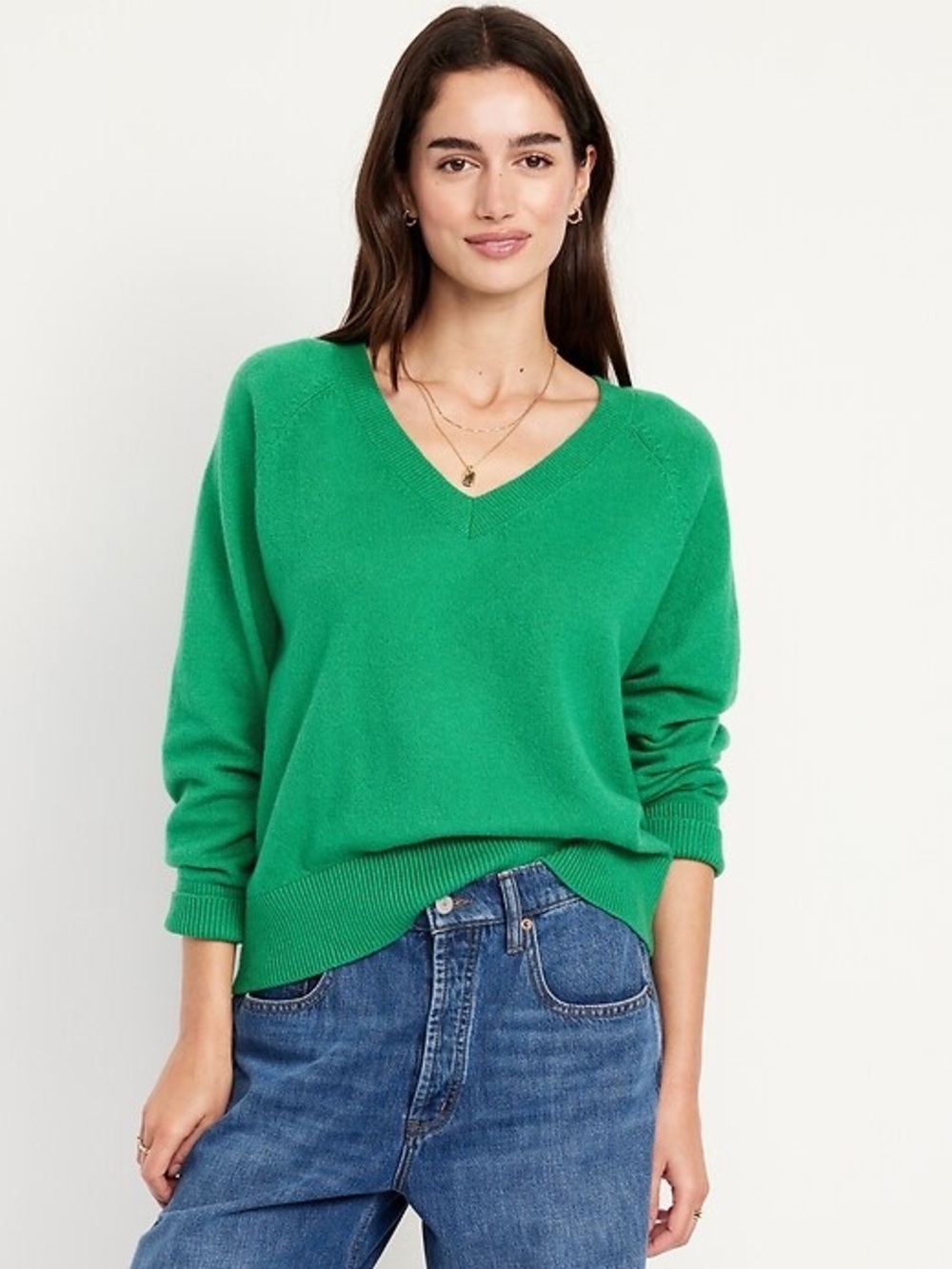 Old Navy Bright Green So Soft Sweater size XL